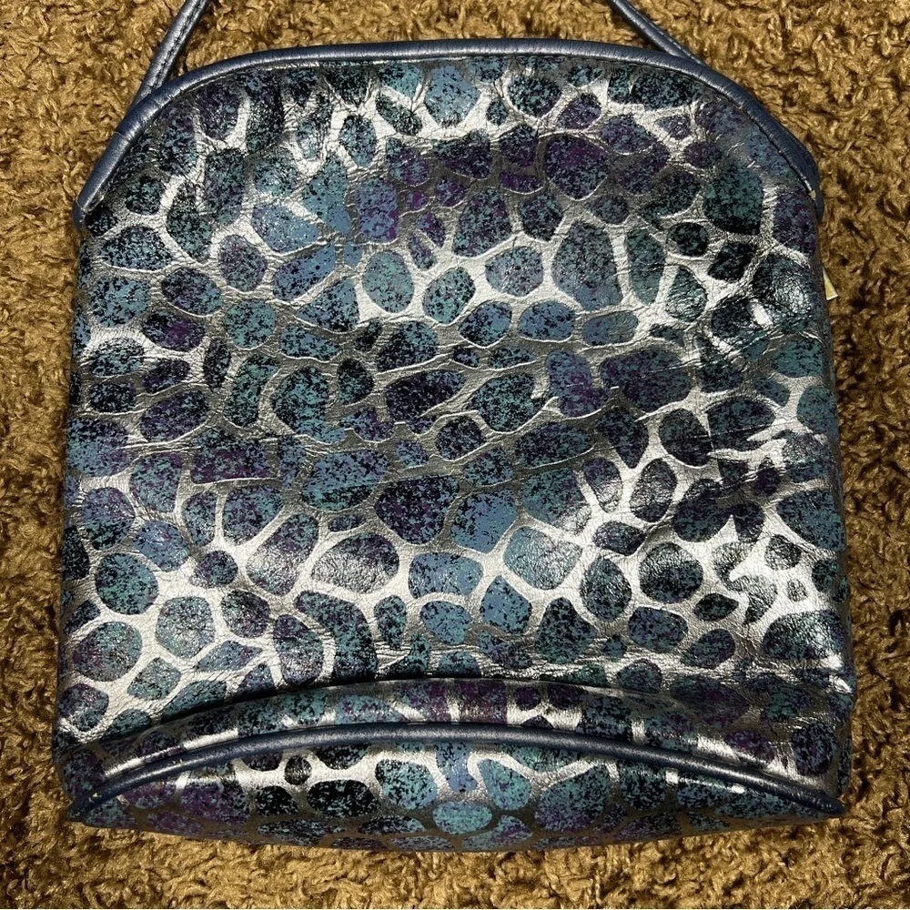Vintage Paul Joseph Genuine Leather Leopard Purse